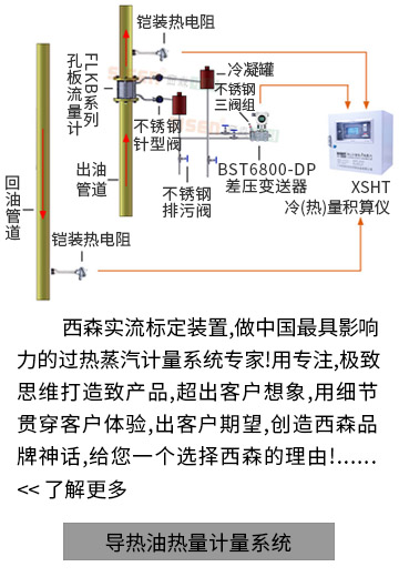 導熱油熱量計量系統(tǒng)